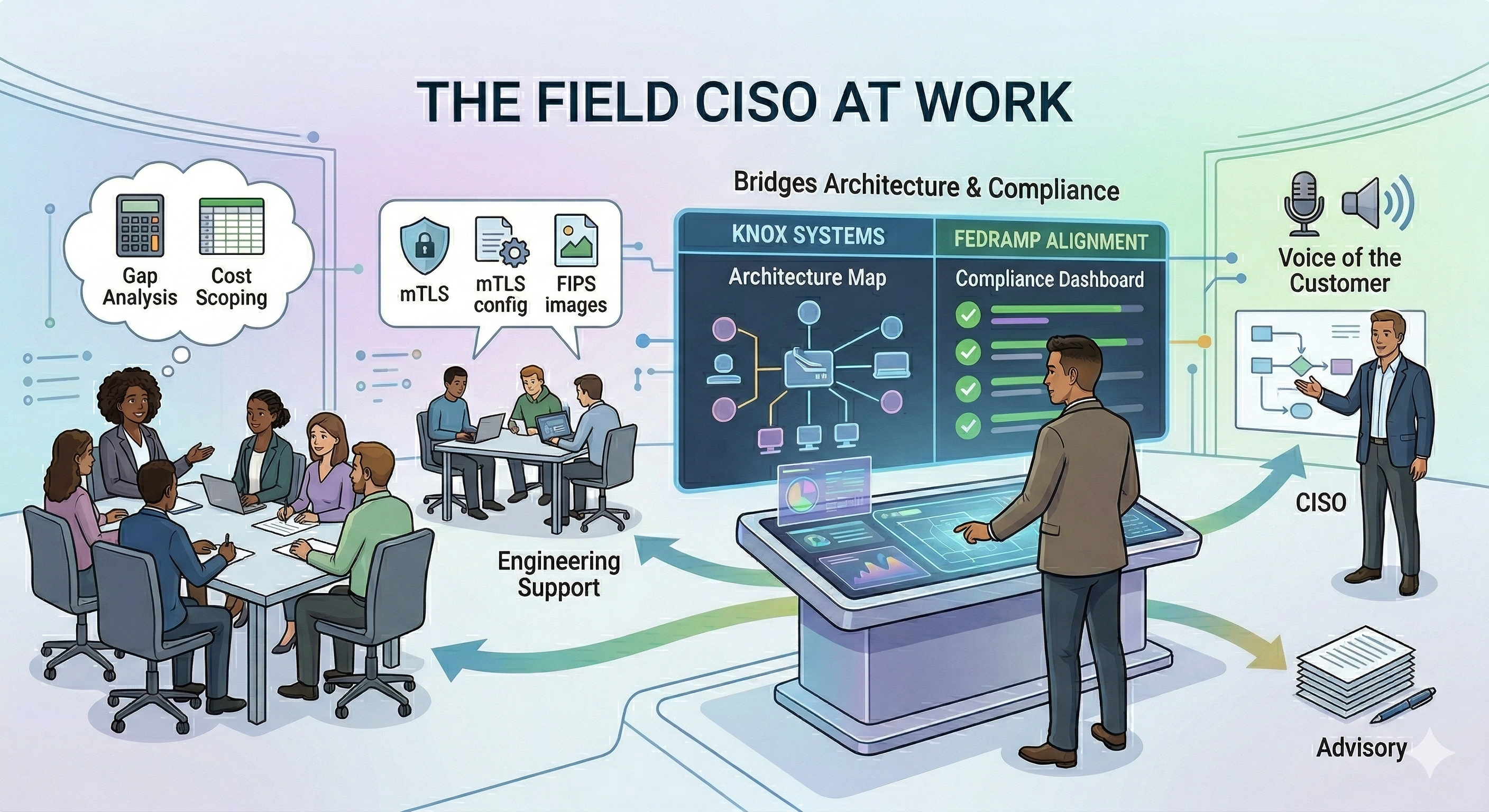 What the Field CISO Role Looks Like in Practice